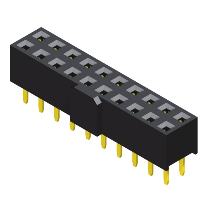 amtek-header-socket-5ps2sda43-2xxxxxxxxu-00-stiftleiste-mit-bump image 1