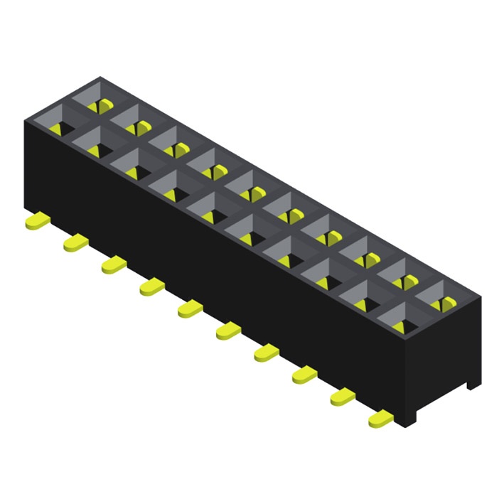 amtek-header-socket-5ps1msa45-stiftleiste-2-54mm-2-reihig image 1