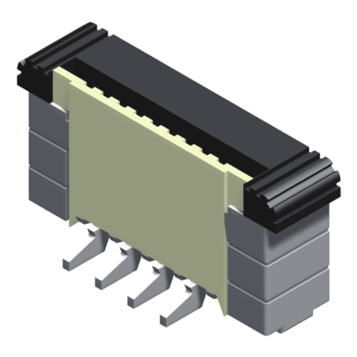 amtek-fpc-ffc-5fp4amsxc-xxxxwur-01-flachbandkabel-stecker image 1