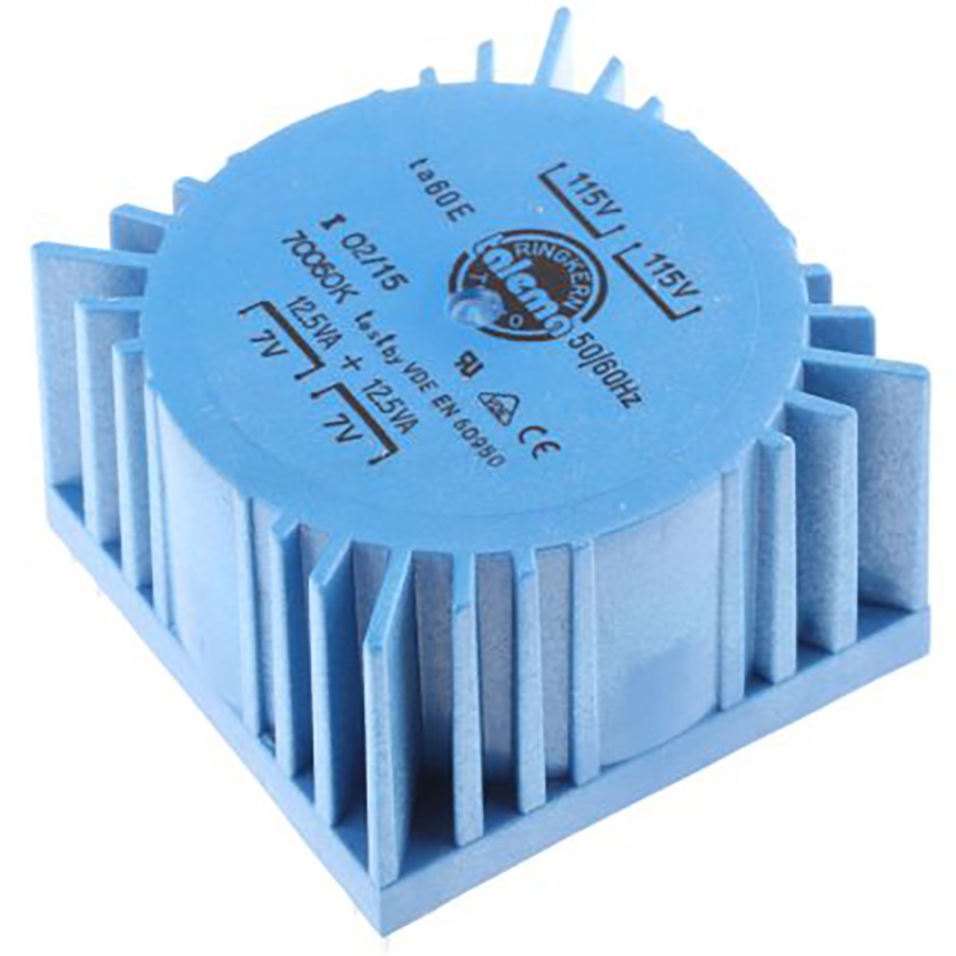 talema-72400k-printtransformator-1-6va-2x7v-low-profile image 5
