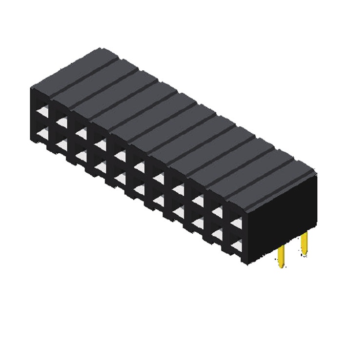 amtek-header-socket-5ps2rdb49-stiftleiste-2-54-mm-tht image 1