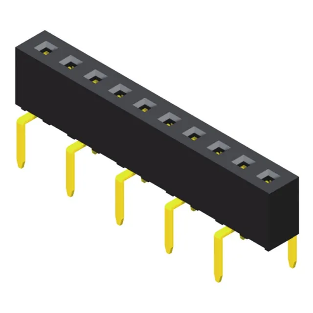 amtek-header-socket-5ps2bsa43-buchsenleiste-tht-schwarz image 1