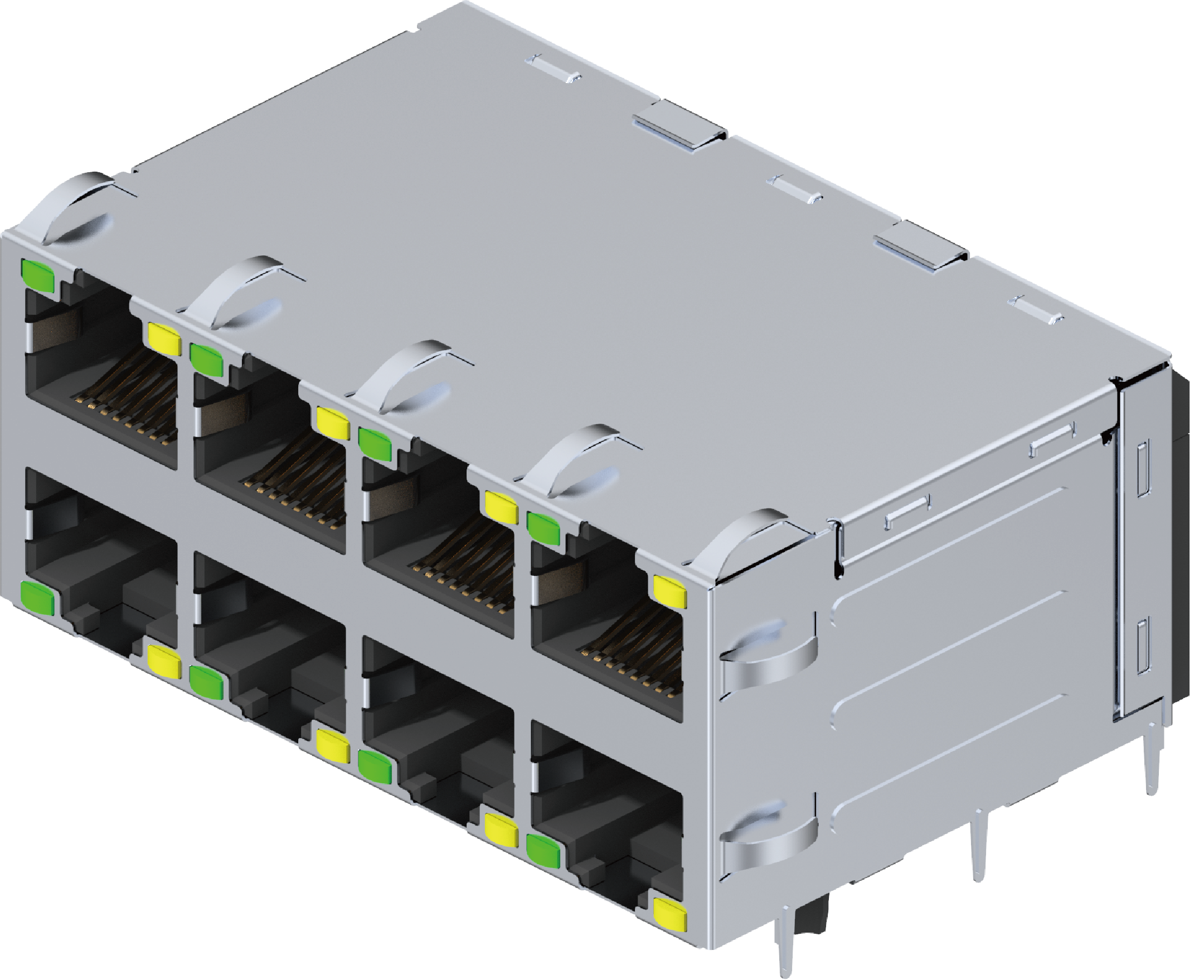 amtek-modular-jack-plug-5rtddrx0n0x-b8xxpxx-447-r1-buchse image 1