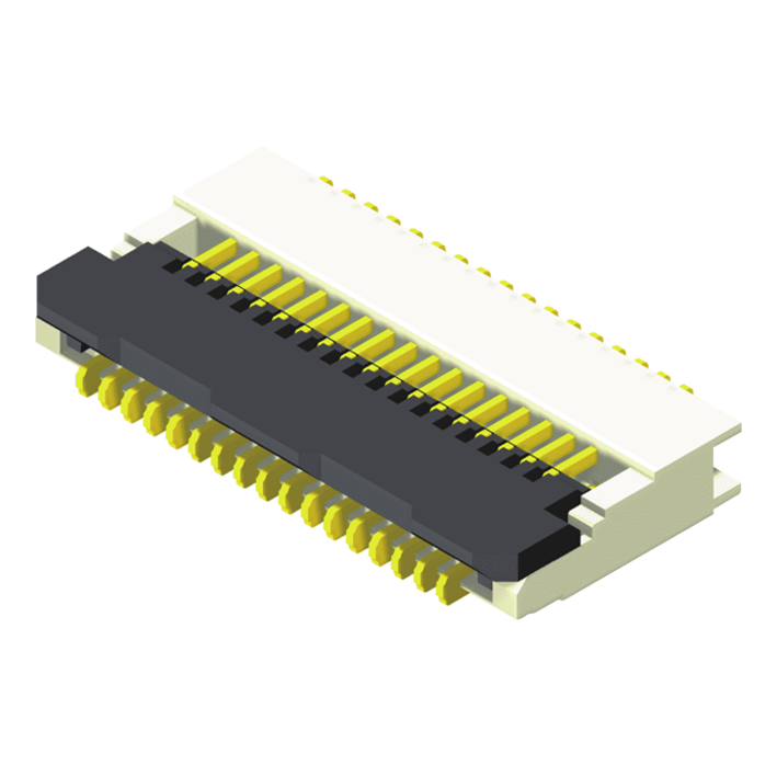 amtek-fpc-ffc-5fc9amrnc-xxg0wuh-01-fpc-stecker-flachkabel image 1