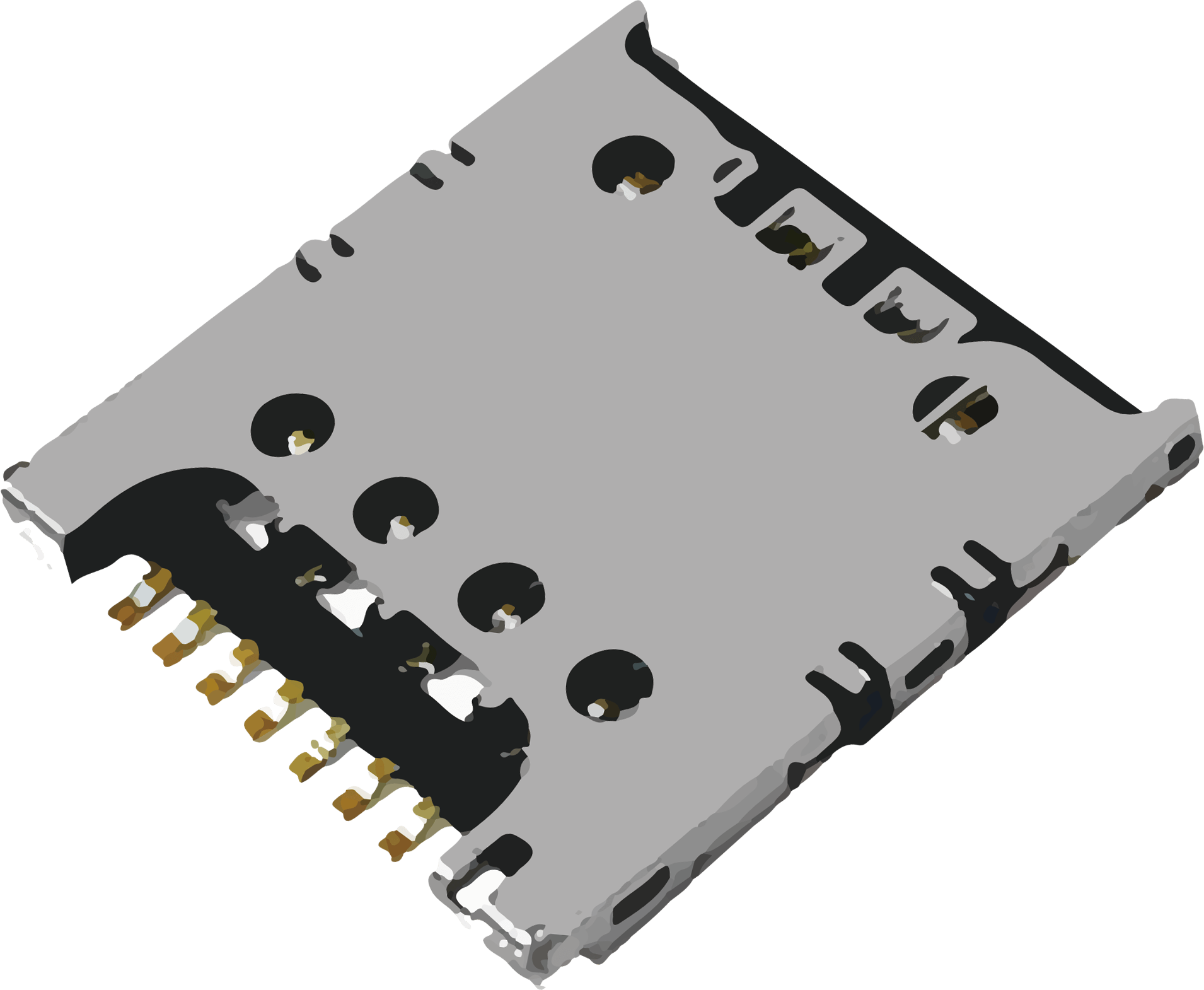 amtek-io-connector-5kmss-08xxxxl02-steckverbinder-leiterplatte image 1
