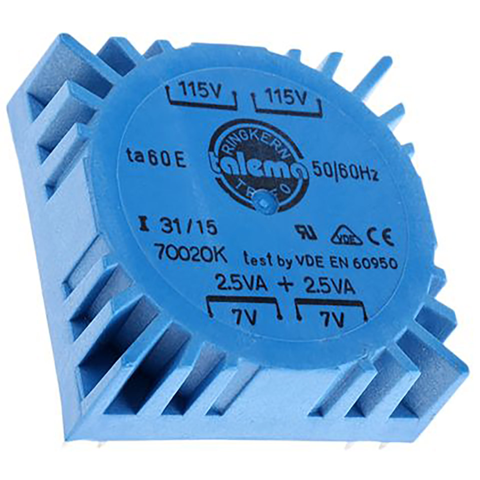 talema-72400k-printtransformator-1-6va-2x7v-low-profile image 6