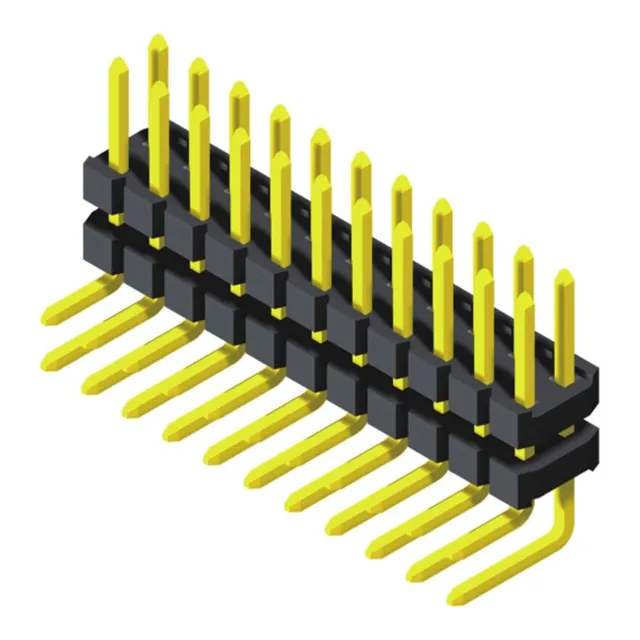 amtek-header-socket-5ph2dra15-2xxxxnnxu-00-stiftleiste-gewinkelt-15-polig image 1